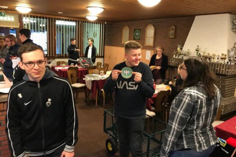 Vorbereitung Kramermarktsumzug Jugend