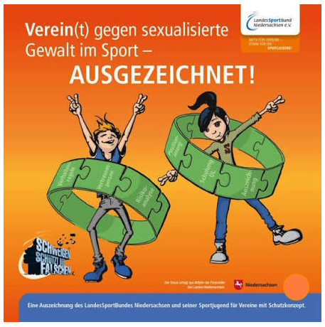 LSB Schutzkonzept Plakette